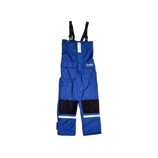 Fladen Thermal Lined Bib & Brace Trousers (Blue)