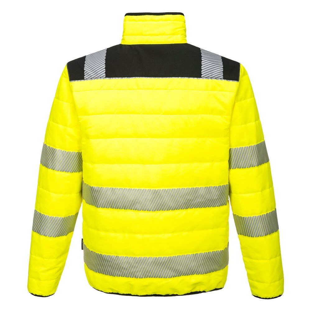 PW371 - PW3 Hi-Vis Baffle Jacket Yellow/Black