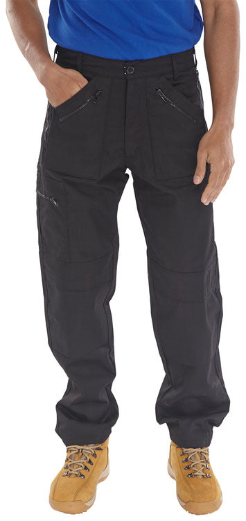 Action Work Trousers Black 46S