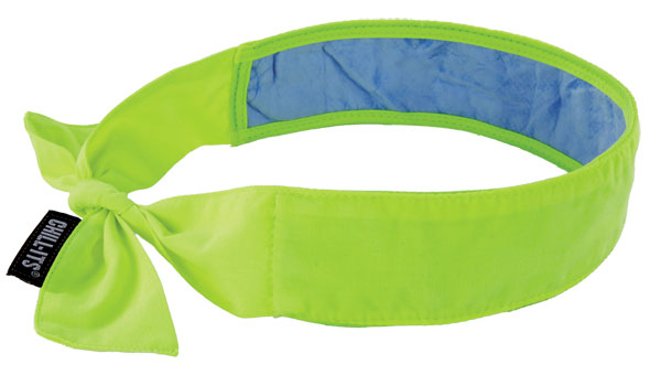 Evaporative Cooling Bandana Yellow
