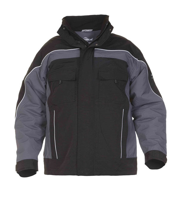 Rimini Gry/Blk Sns W/Proof Fixed Lining Pilot Jacket Sml