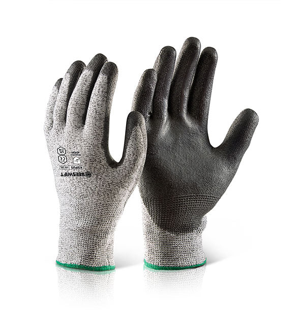 Pu Coated Cut Resistant Glove Small 7