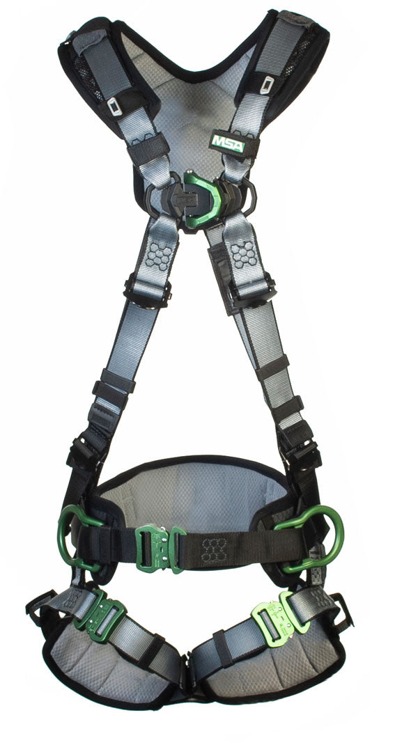 V-Fit Back/Chest/Hip D-Ring Bayonet Harness W/ W Belt