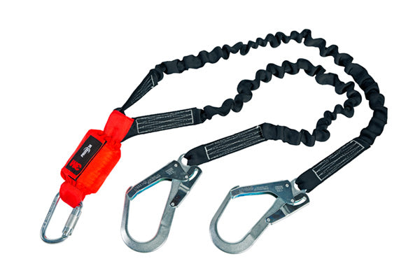 3M Protecta Twin Leg Shock Absorb Web Lanyard 2.0M