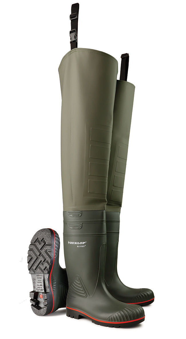 Acifort Thigh Wader F/S Grn 06