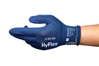 Ansell Hyflex 11-819 Esd Touchscreen Glove Sz Large