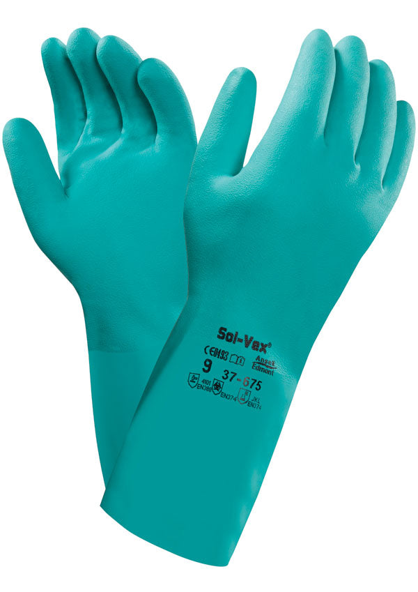 Ansell Solvex 37-675 Glove Sz 08 (M)