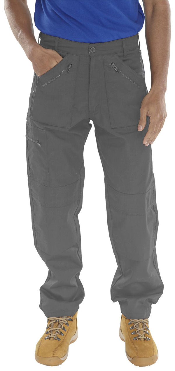 Action Work Trousers Grey 48T