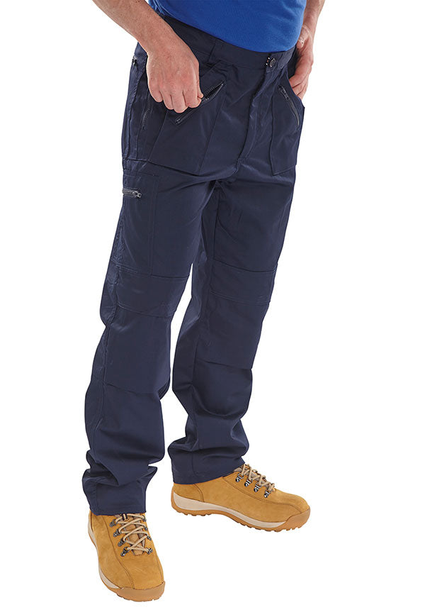 Action Work Trousers Navy 30