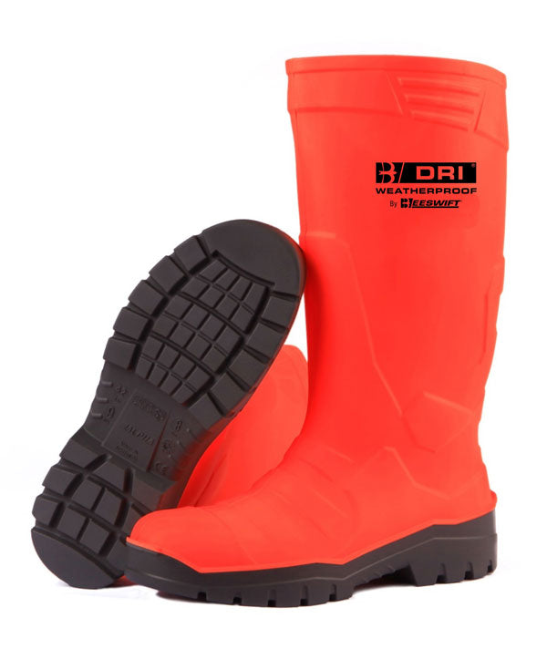 Full Safety Fluoro Wellington Boot Or 03/36