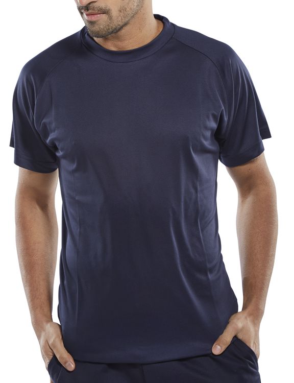 B-Cool T-Shirt Navy Small