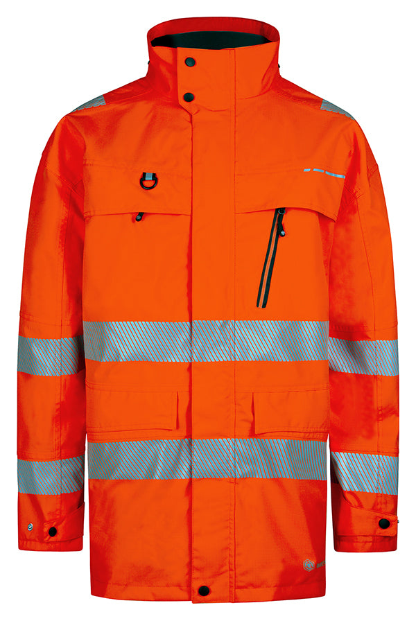 Deltic Hi-Vis Jacket Orange  4Xl