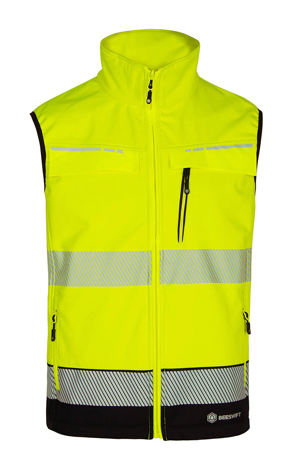 Deltic Hi-Vis Gilet Two-Tone  Sy N 3Xl