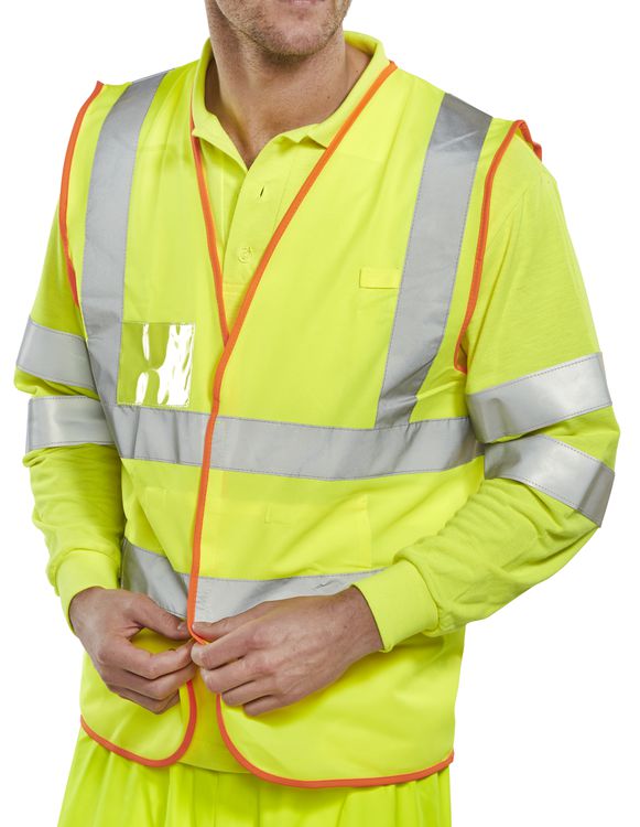 Bsafe En471 Hi-Vis Vest Sy Me