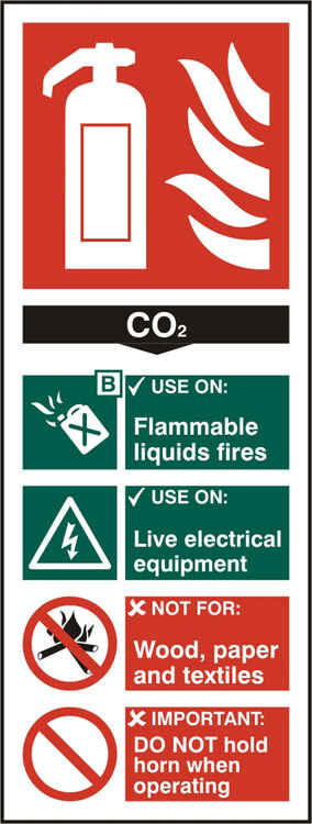 Fire Extinguisher Co2 Sav(Pk5) 82Mm X 202Mm