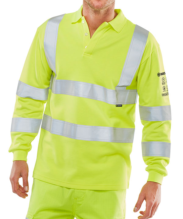 Arc Compliant Hi Viz Polo 4Xl