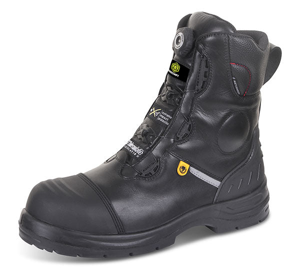 Trencher Plus Quick Release Boot Black Size 06.5