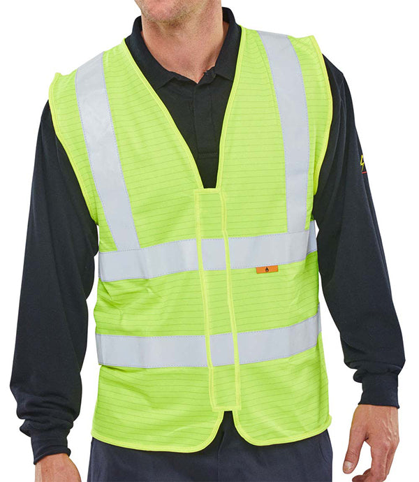 Bseen Fr En Iso20471 Vest S/Y 4Xl