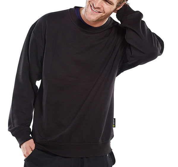 Click Pc Sweatshirt Blk 4Xl