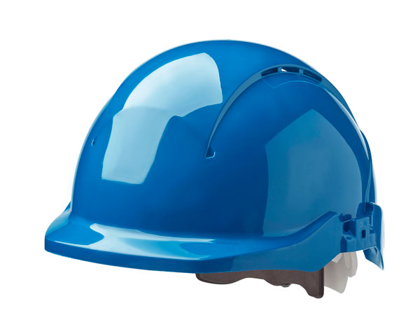 Concept Core Reduced Peak Safety Helmet L Blue