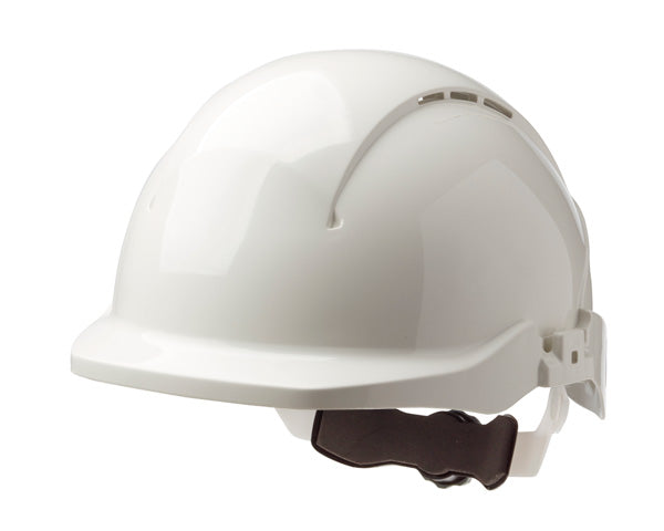 Concept Core Reduced Peak Safety Helmet White