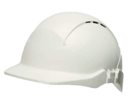 Concept R/Peak Vented Safety Helmet White