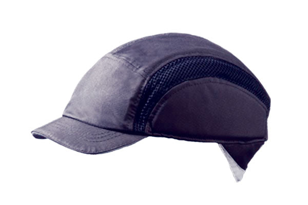 Airpro Baseball Bump Cap Reduced Peak Navy