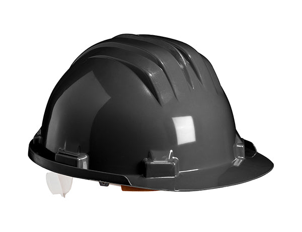 Climax Slip Harness Safety Helmet Black