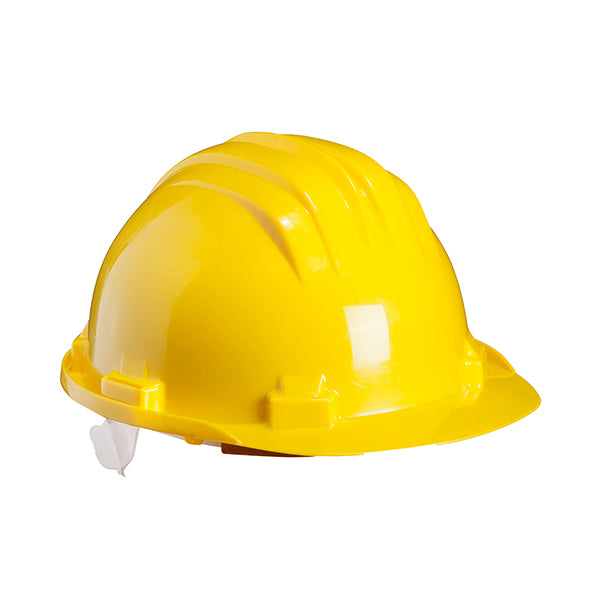 Climax Wheel Ratchet Safety Helmet Yellow