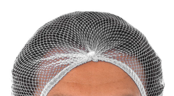 Disp Hairnet White