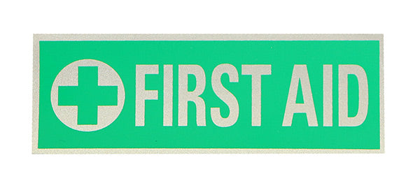 First Aid Reflective Front [125X43Mm]