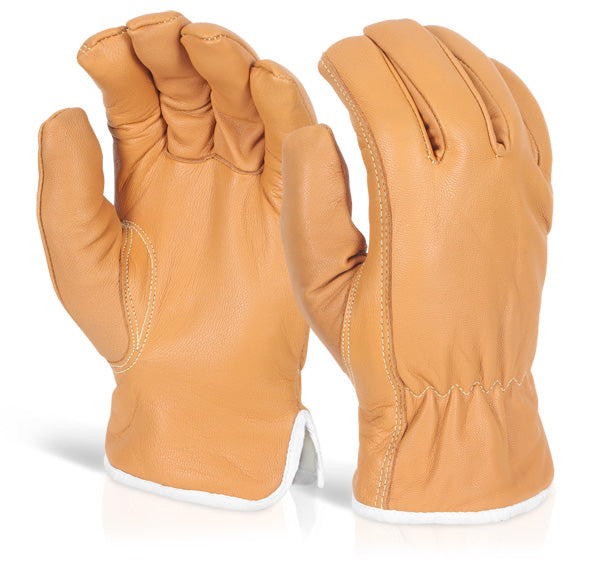 Glovezilla Arc Flash Drivers Glove Brown Xl