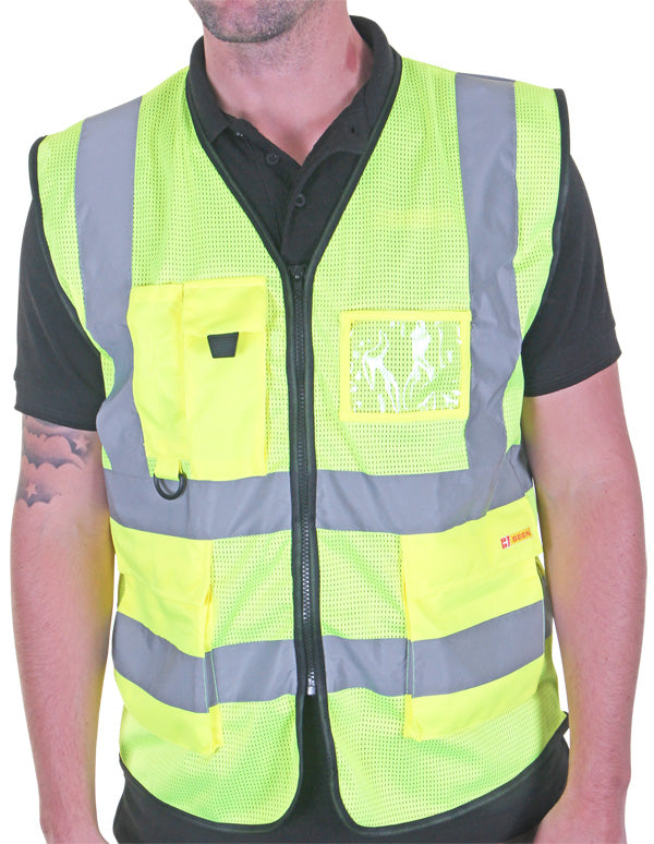 Executive Mesh Waistcoat S/Y Lge