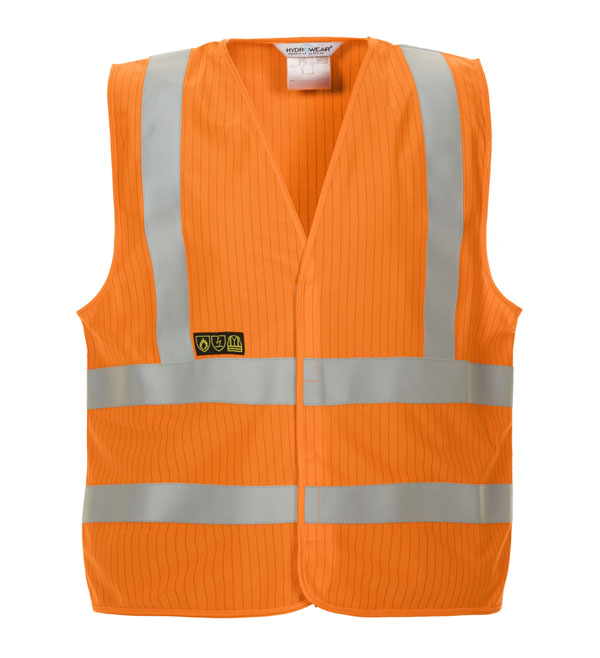 Mably Hi Vis Fr As Waistcoat Orange Lge/Xl