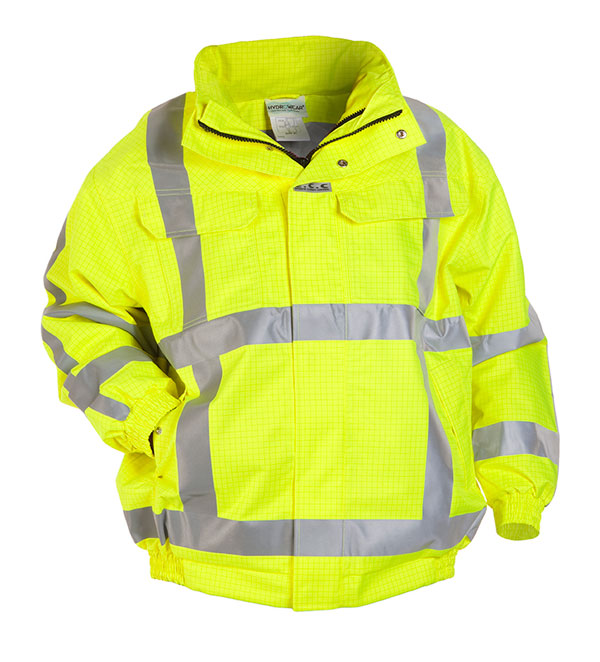 Moers Multi Sns Fr As Hi Vis W/Proof Pilot Jacket S/Y Lge