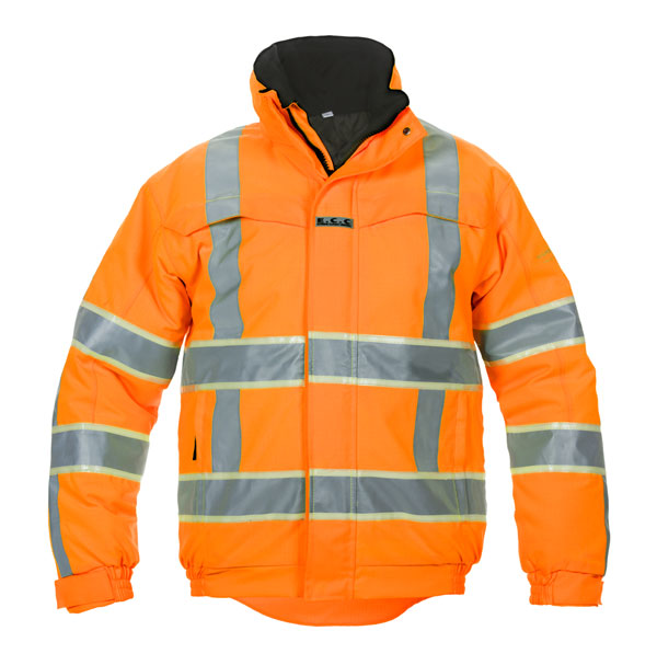 India Hi Vis Gid Pilot Jacket Orange 3Xl