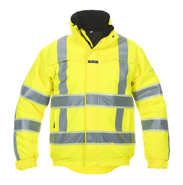 India Hi Vis Gid Pilot Jacket Saturn Yellow 4Xl