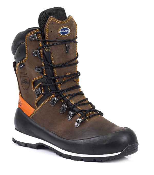 Elite Forestry Chainsaw Boot Brown Size 06 (39)