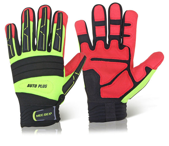 Auto Plus Mechanics Glove Lge