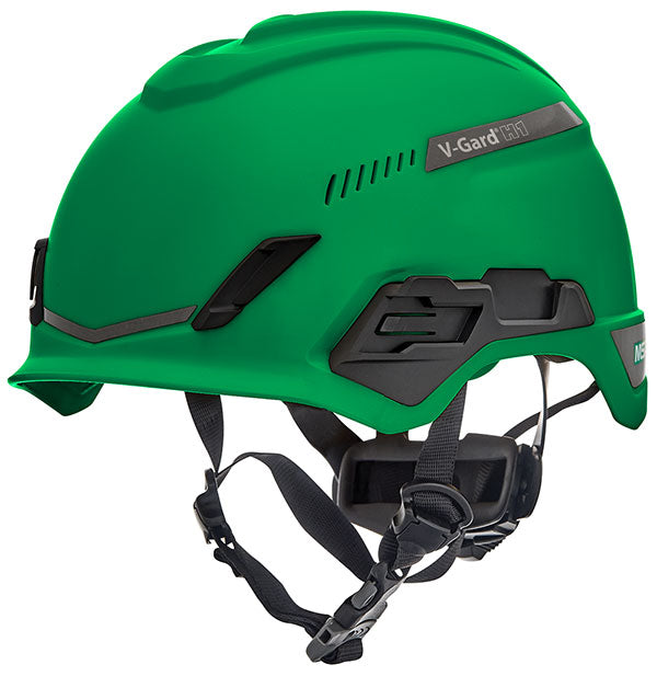 V-Gard H1 Tri-Vented Helmet Green