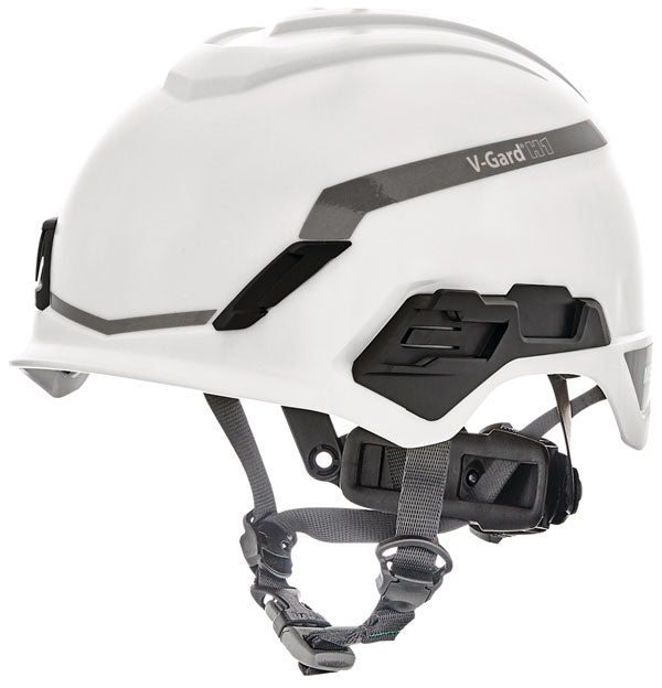 V-Gard H1 Non Vented Helmet White