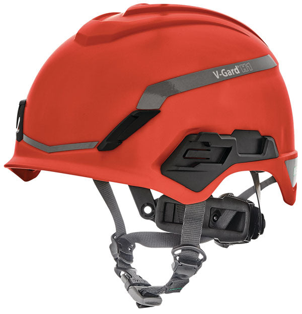 V-Gard H1 Non Vented Helmet Red