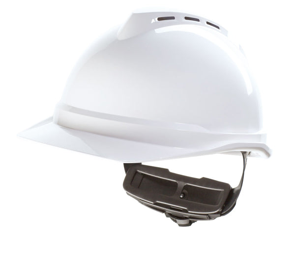 V-Gard 500 Vented Safety Helmet White