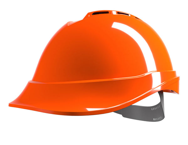 V-Gard 200 Vented Safety Helmet Hi Vis Orange