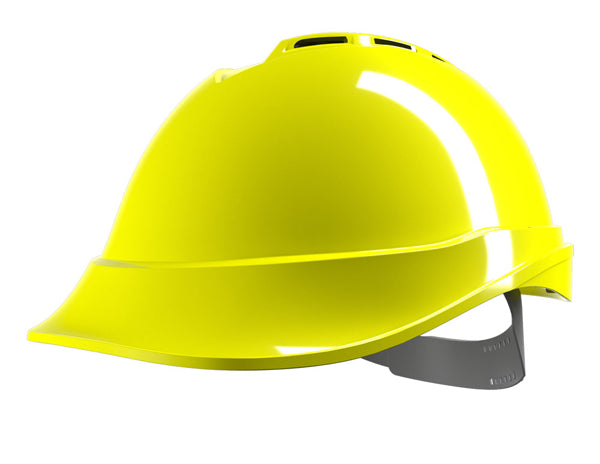 V-Gard 200 Vented Safety Helmet Hi Vis Yellow