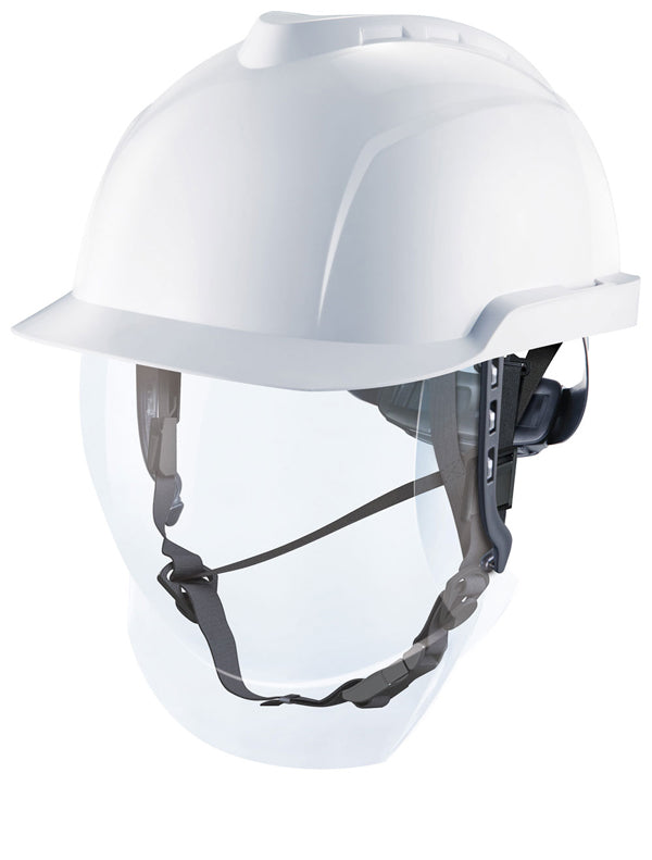 V-Gard 950 Electrician Helmet Set White