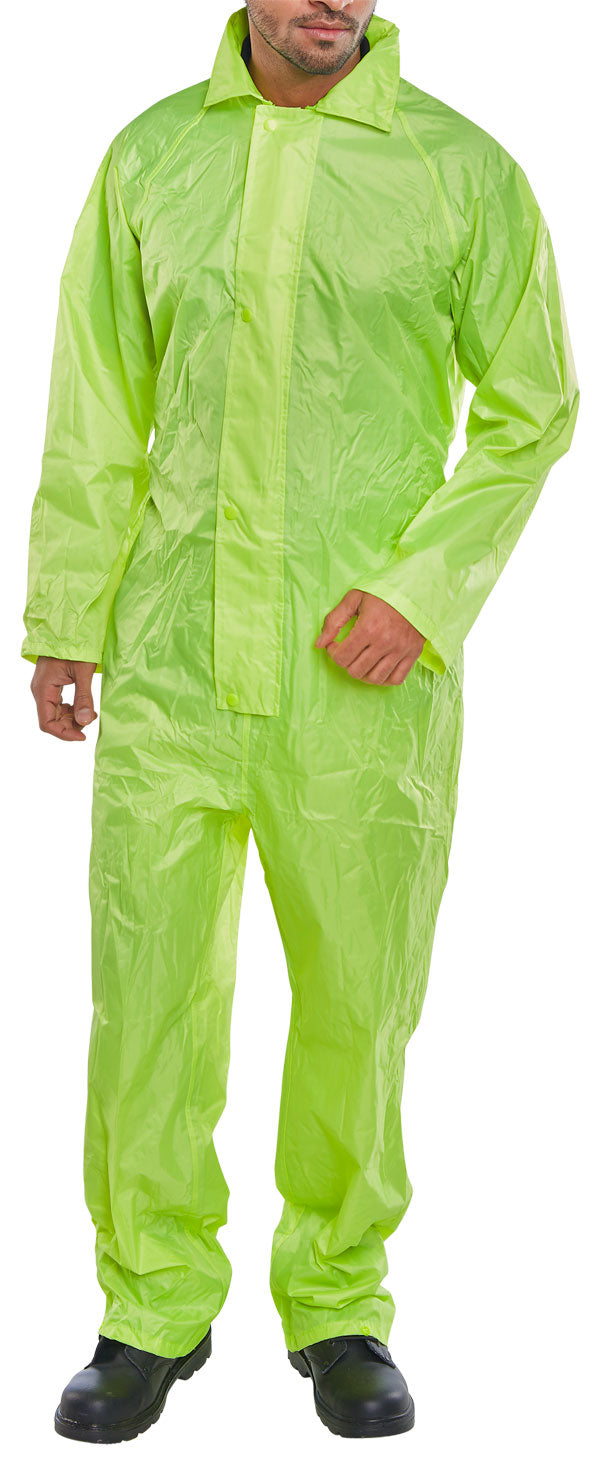 Nylon B-Dri Coverall S/Y Med