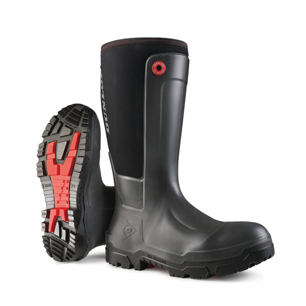 Snugboot Workpro Full Safety Black Sz 06