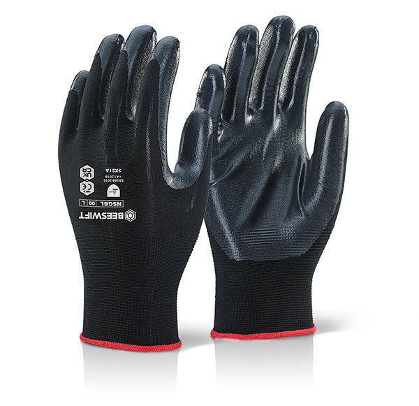 Nite Star Glove Black Large (09)