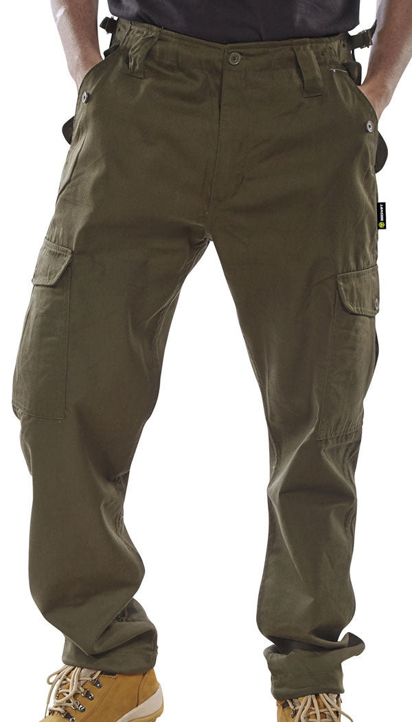 Click Pc Combat Trs Olive 32